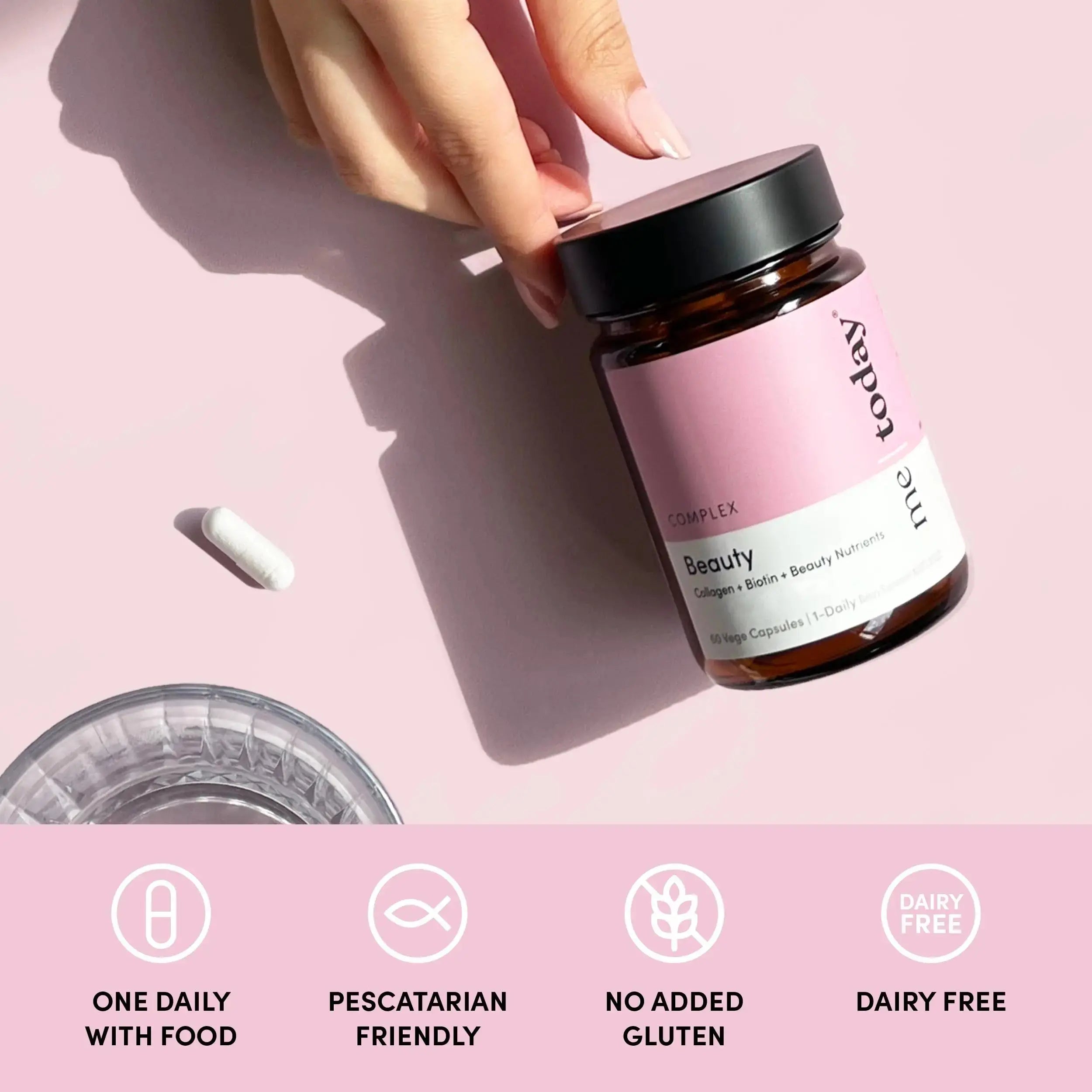 me today Beauty Supplement Hair, Skin and Nails, Vitamins for Women and Men – with Biotin, Collagen, Vitamin C me today Au supplements