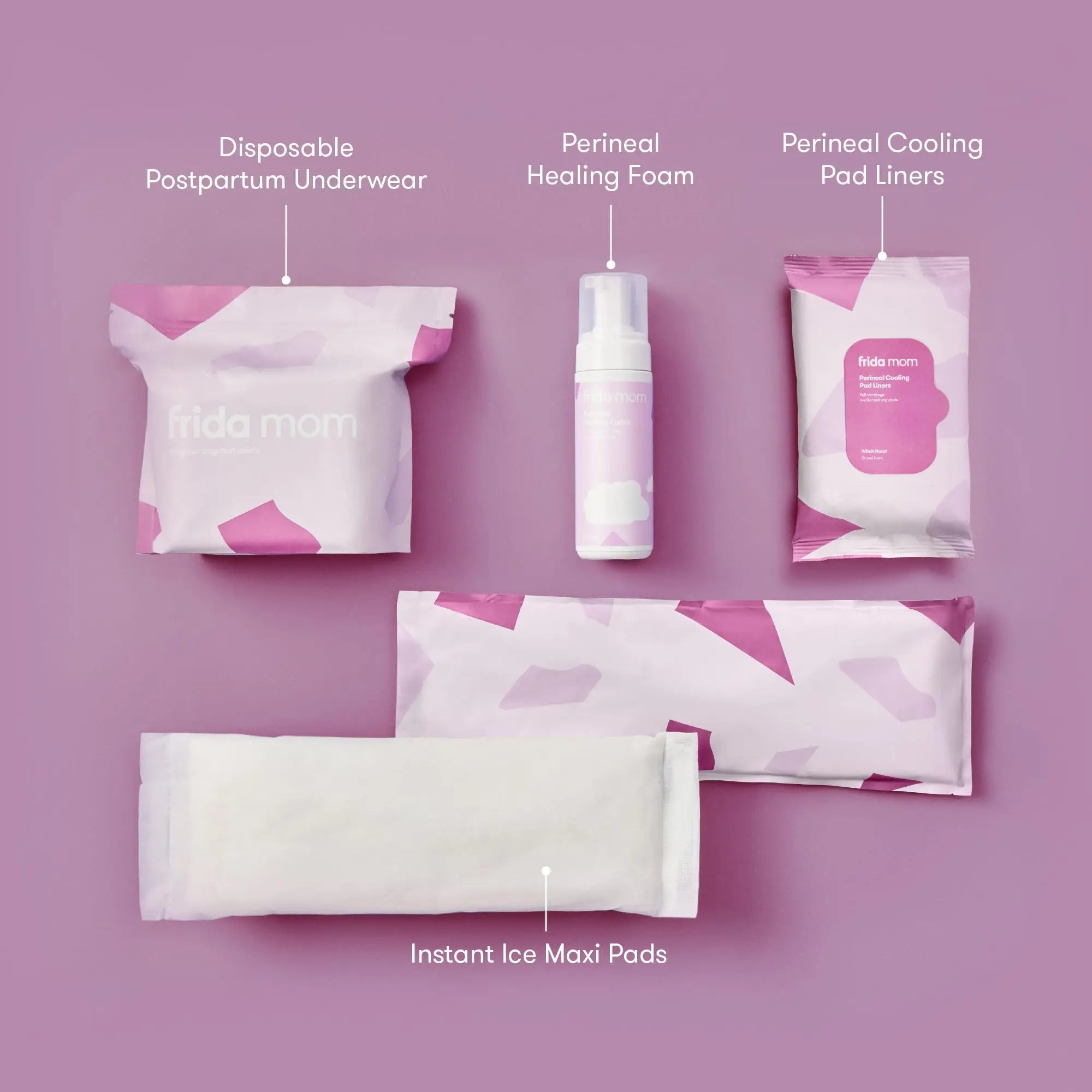 Frida Mom Postpartum Recovery Essentials Kit, New Mom Gifts, Cooling Pad Liners, Ice Maxi Pads Frida Mom Au supplements
