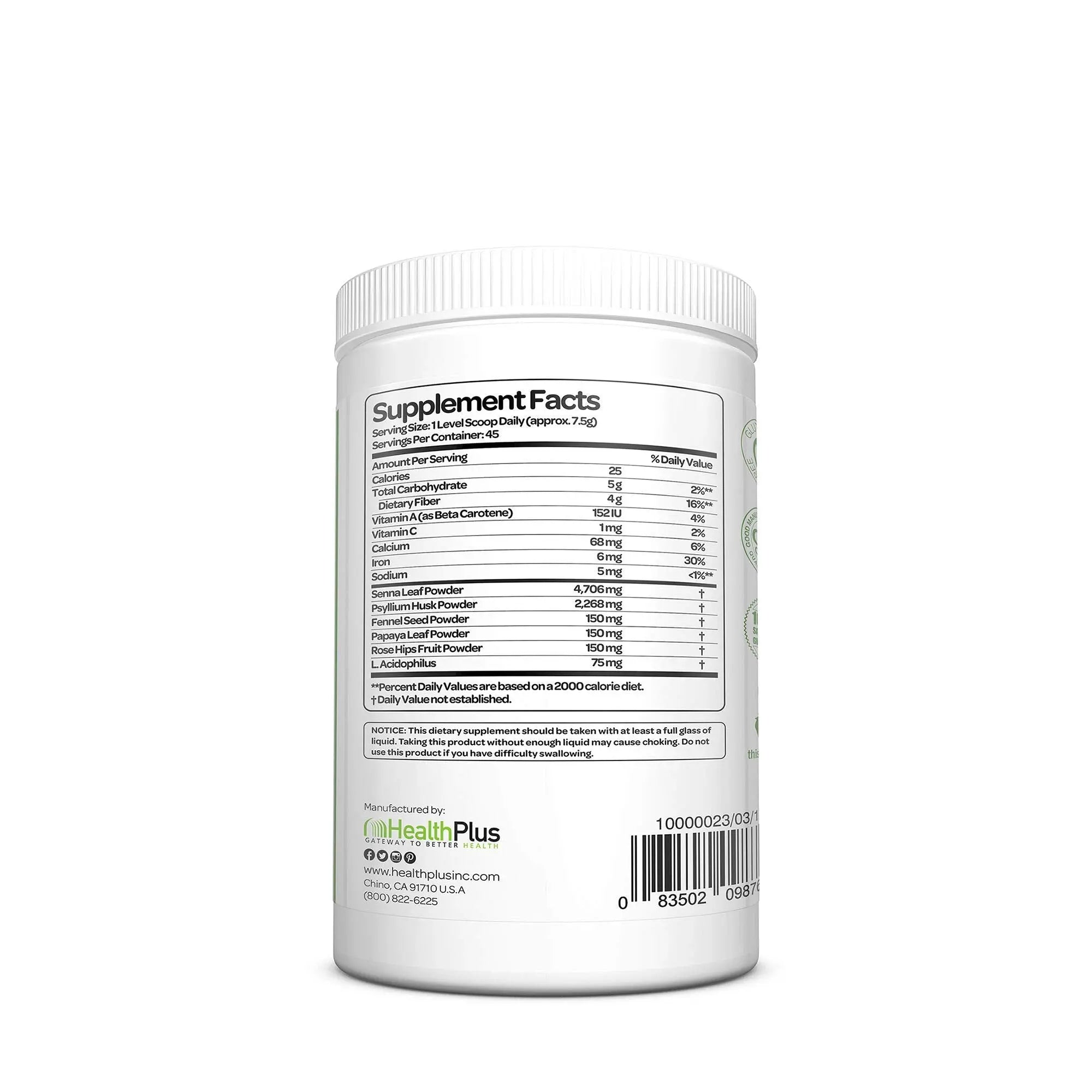 Health Plus Super Colon Cleanse: 10-Day Cleanse -Detox | More than 1 Cleanse, 12 Ounces Health Plus Au supplements