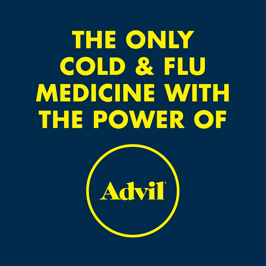 Advil Multi Symptom Cold and Flu Medicine, Cold Medicine for Adults with Ibuprofen, Phenylephrine HCL Advil Au supplements
