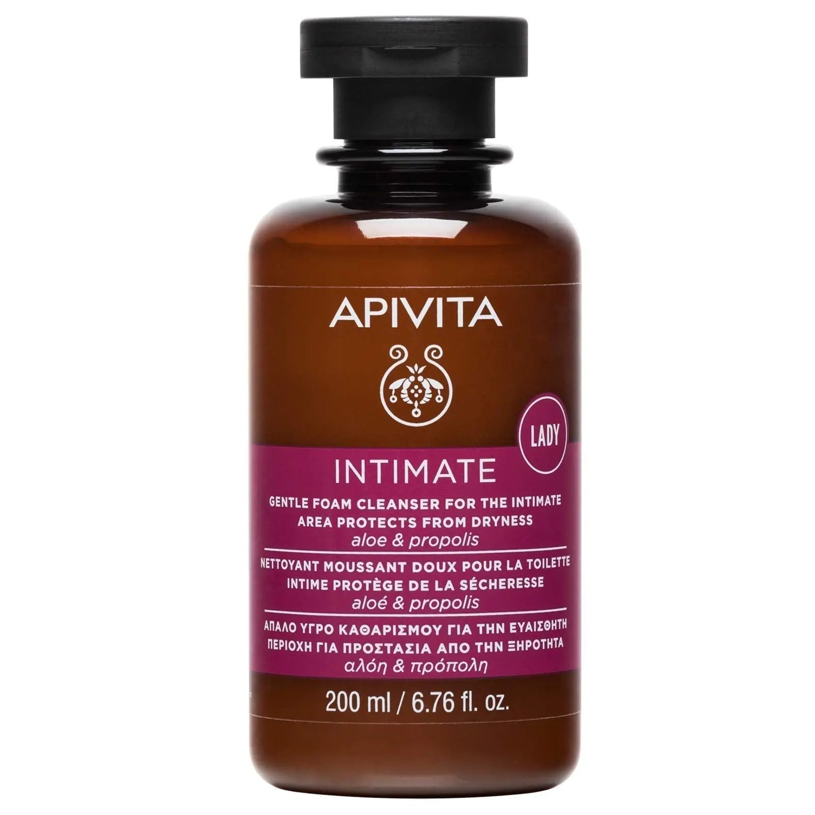 APIVITA Gentle Foam Cleanser for the Intimate Area, pH Balancing Feminine Wash Apivita Au supplements