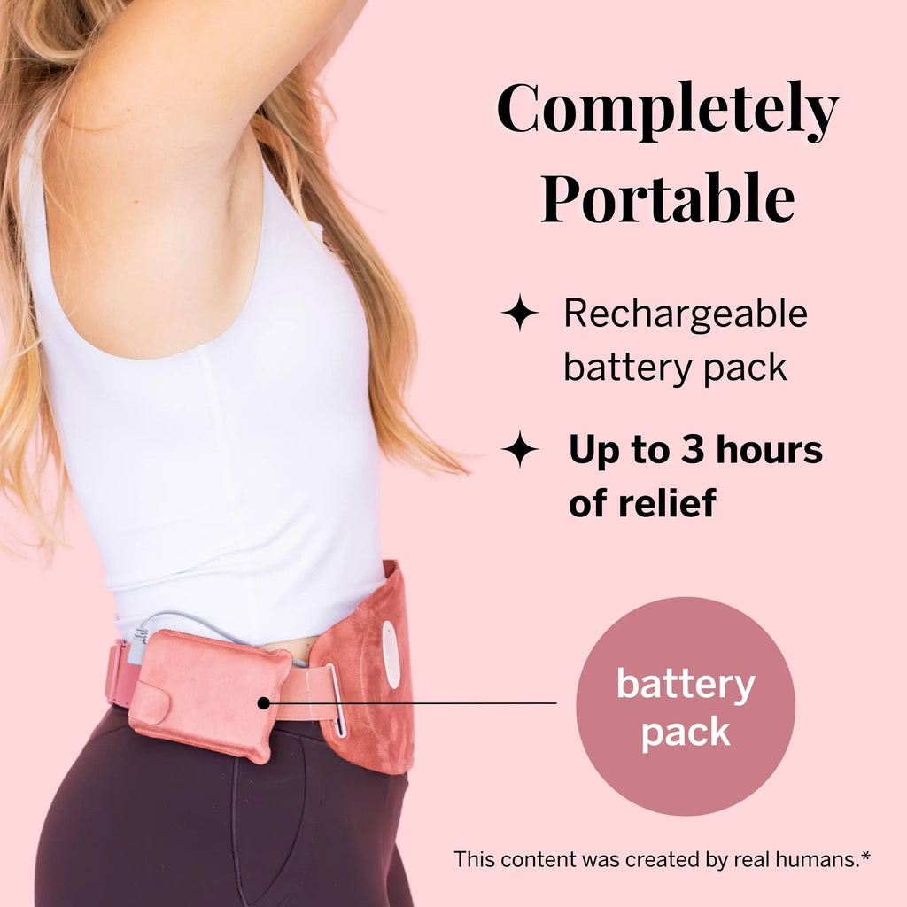 Pixie Period Heating Pad for Cramps - Thinnest Wearable Heating Pad for Feminine Care - Unnoticeable Under Clothes - Best Portable Pain Relief Heat Belt On The Market - Hours of Menstrual Pain Relief Pixie Cup Au supplements