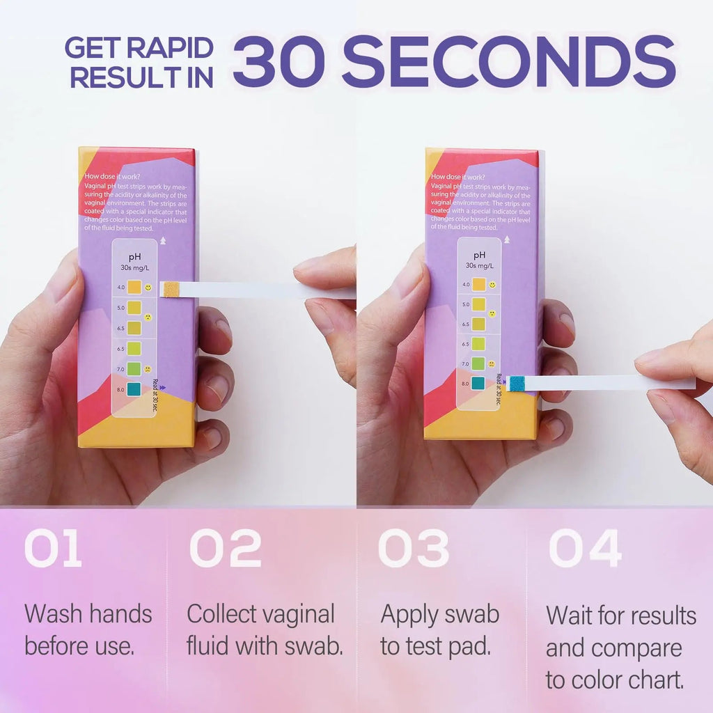 Vaginal pH Test Strips for Women, Convenient Testing Solution for Assessing and Maintaining vetrue Au supplements
