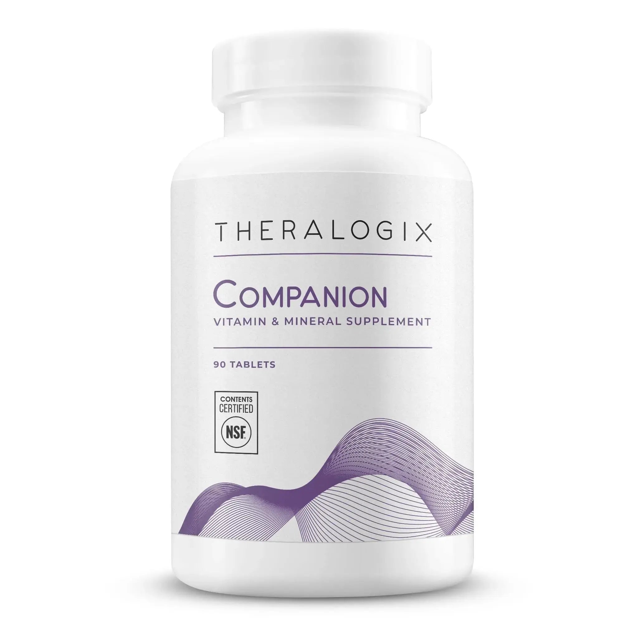 Theralogix Companion Multivitamin & Mineral Supplement - 90-Day Supply - Supplement for Women & Men Without Iron, Vitamin D Theralogix Au supplements