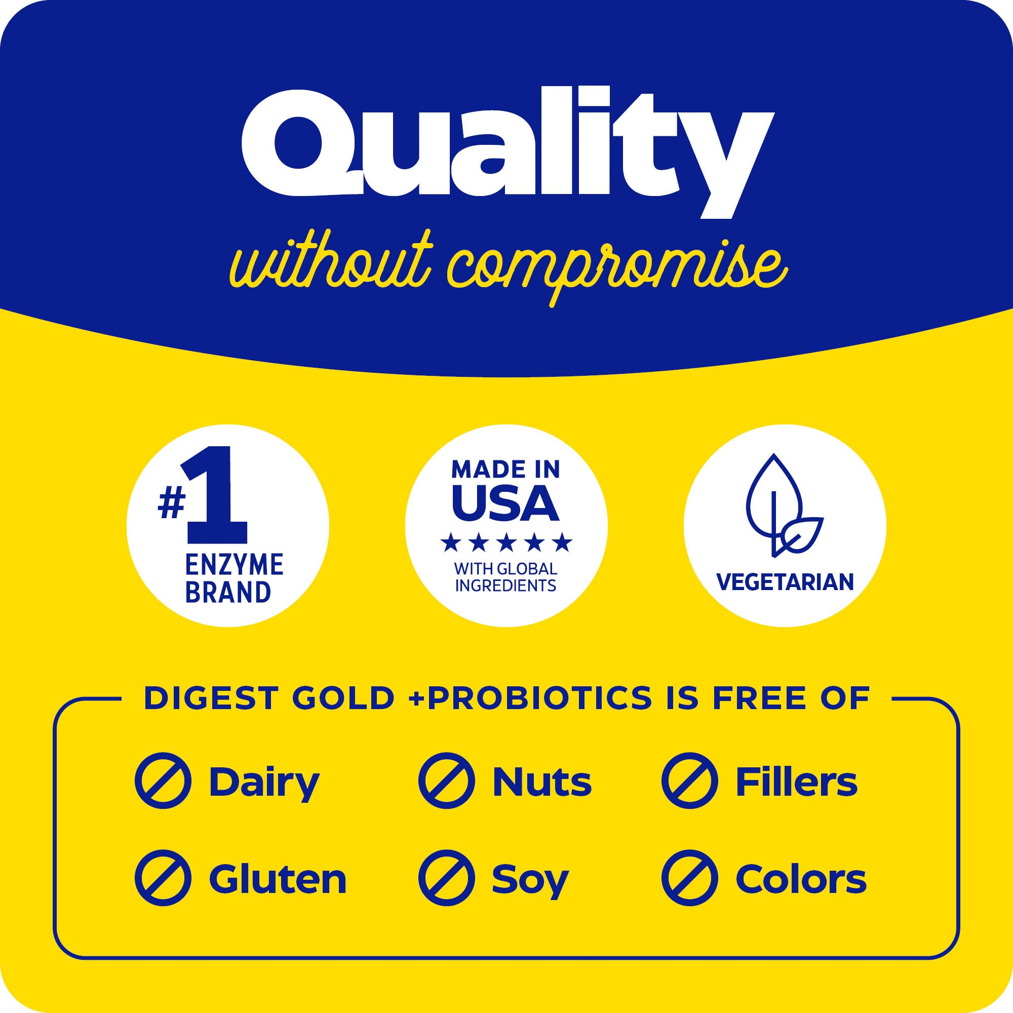 Enzymedica Digest Gold + Probiotics, 2-in-1 Digestive Enzymes & Probiotic Support, Promotes Gut Health with 1 Billion Active Cultures, 180 Capsules Enzymedica Au supplements