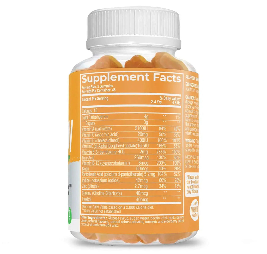 Whole Nature Kids Gummy Multivitamin - Complete Daily Essentials Childrens Vitamins and Minerals for Overall Wellness, 90 Gummies Whole Nature Au supplements