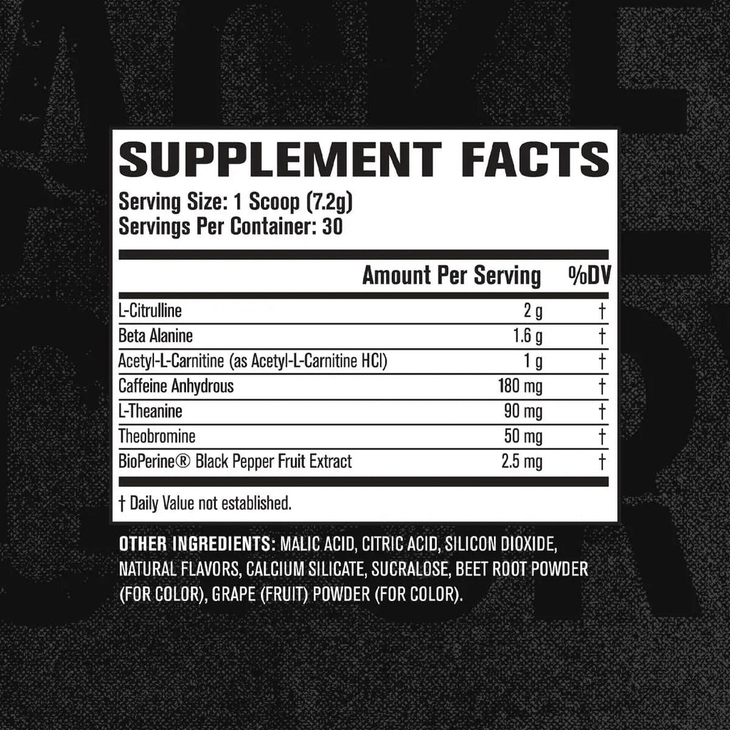 Jacked Factory NITROSURGE Shred Pre Workout Supplement - Energy Booster, Instant Strength Gains, Sharp Focus, Powerful Pumps - Nitric Oxide Booster & PreWorkout Powder Jacked Factory Au supplements