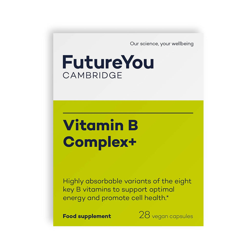 Vitamin B Complex+ Supplements – 8 Key B Vitamins for Optimal Cell Health – Energy Capsules FutureYou Cambridge Au supplements