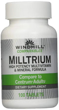 Windmill MILLTRIUM H/P Multi-VIT TAB 100 (061AM) Windmill Au supplements