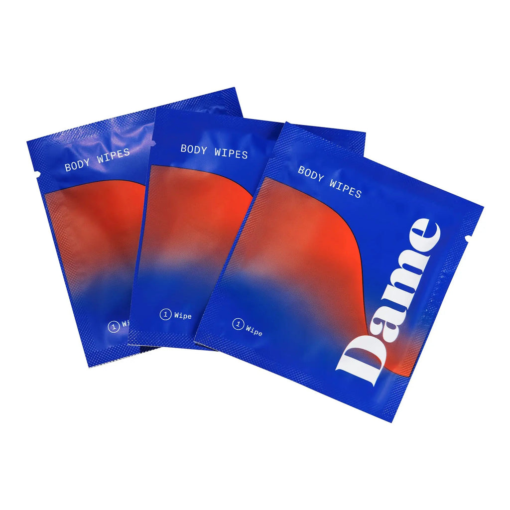 Dame Products Body Wipes - Cleansing and Nourishing - pH-Balanced Formulated with Aloe Dame Products Au supplements