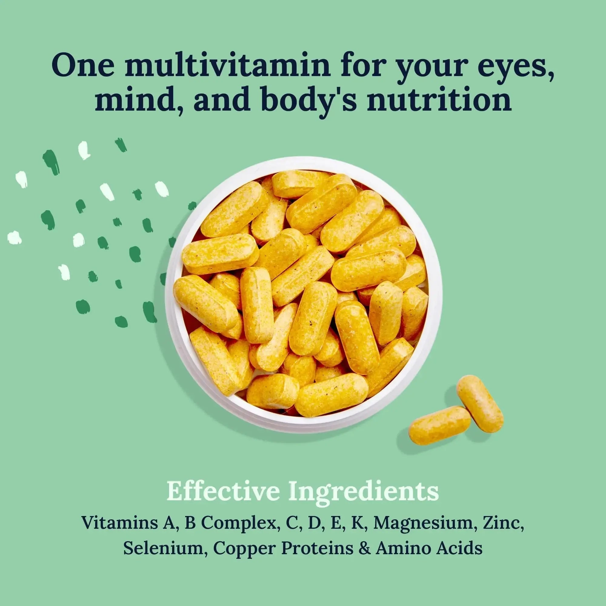 CorneaCare Vitamins and Minerals | Multivitamin for Vision & Health | Dry Eye Supplements | 60 Tablets CorneaCare Au supplements