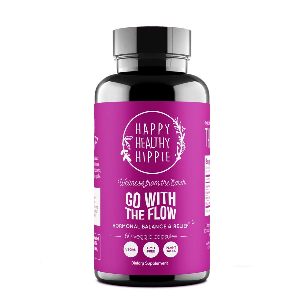 Hormone Balance for Women – PMS Support Supplement, Menopause & Perimenopause | Bloating Relief, Menstrual Cramp, Mood, PMDD | Chasteberry Supplements, Black Cohosh, Dong Quai | Vegan, Non-GMO, 60 Ct Happy Healthy Hippie Au supplements