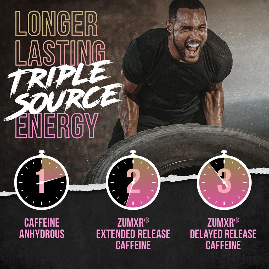 ALPHA LION Core Pre Workout with Creatine for Performance, Beta Alanine for Muscle, L-Citrulline for Pump & Tri-Source Caffeine for Sustained Energy