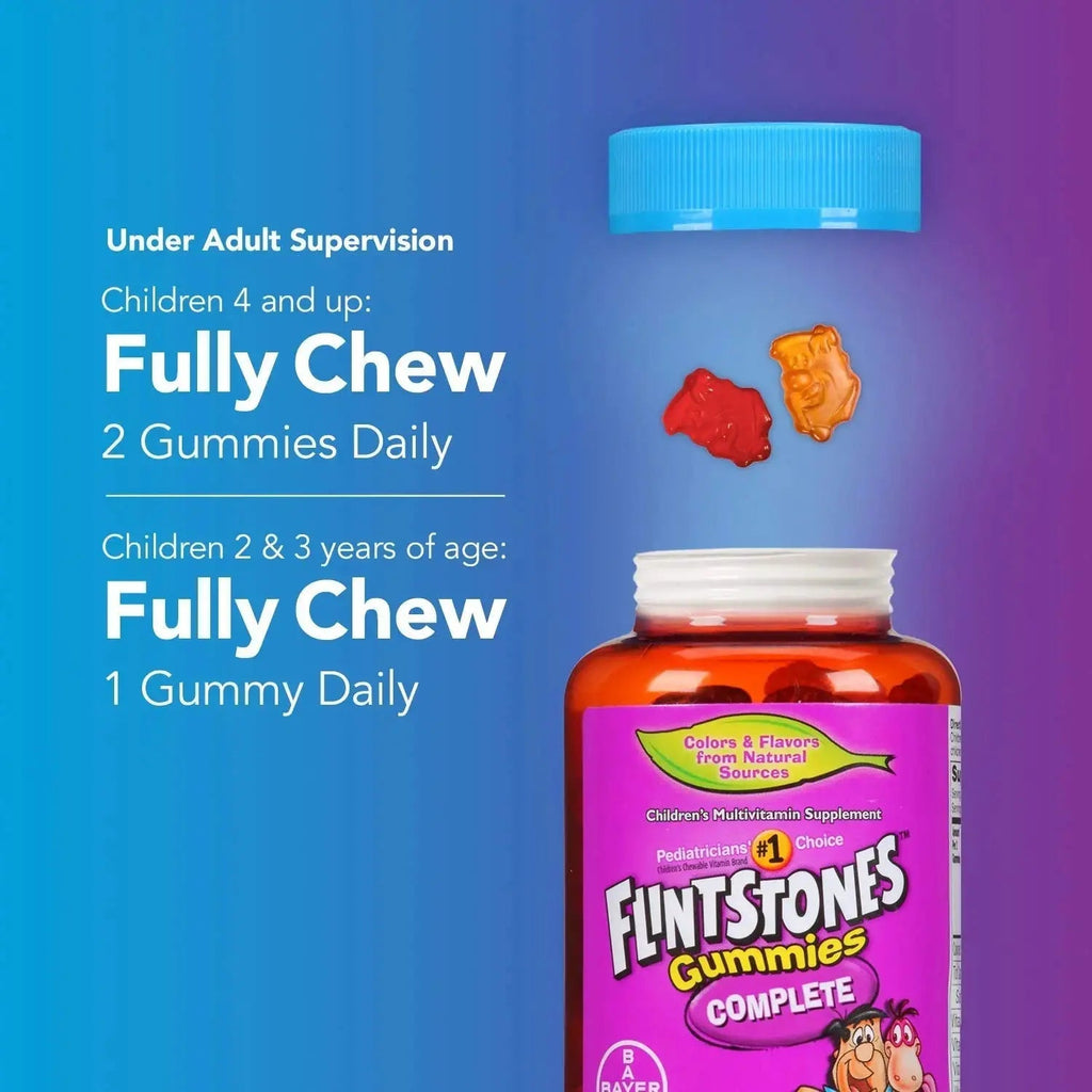 Flintstones Children's Complete Multivitamin Gummies, 70 Count Flintstones Vitamins Au supplements