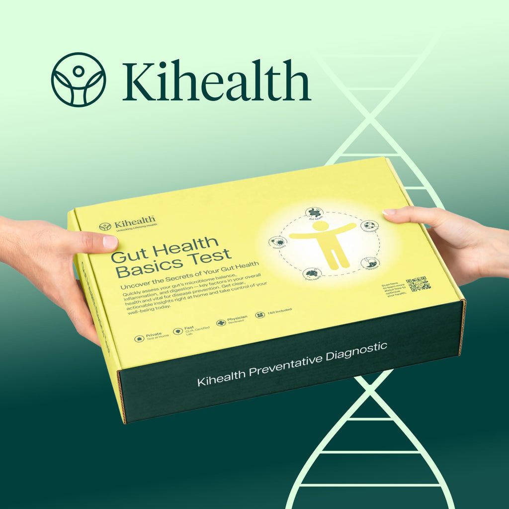KiHealth – Gut Health Basics Test – at-Home Stool Test for Digestion, Inflammation, and Microbiome Balance – at-Home Kit Kihealth Au supplements