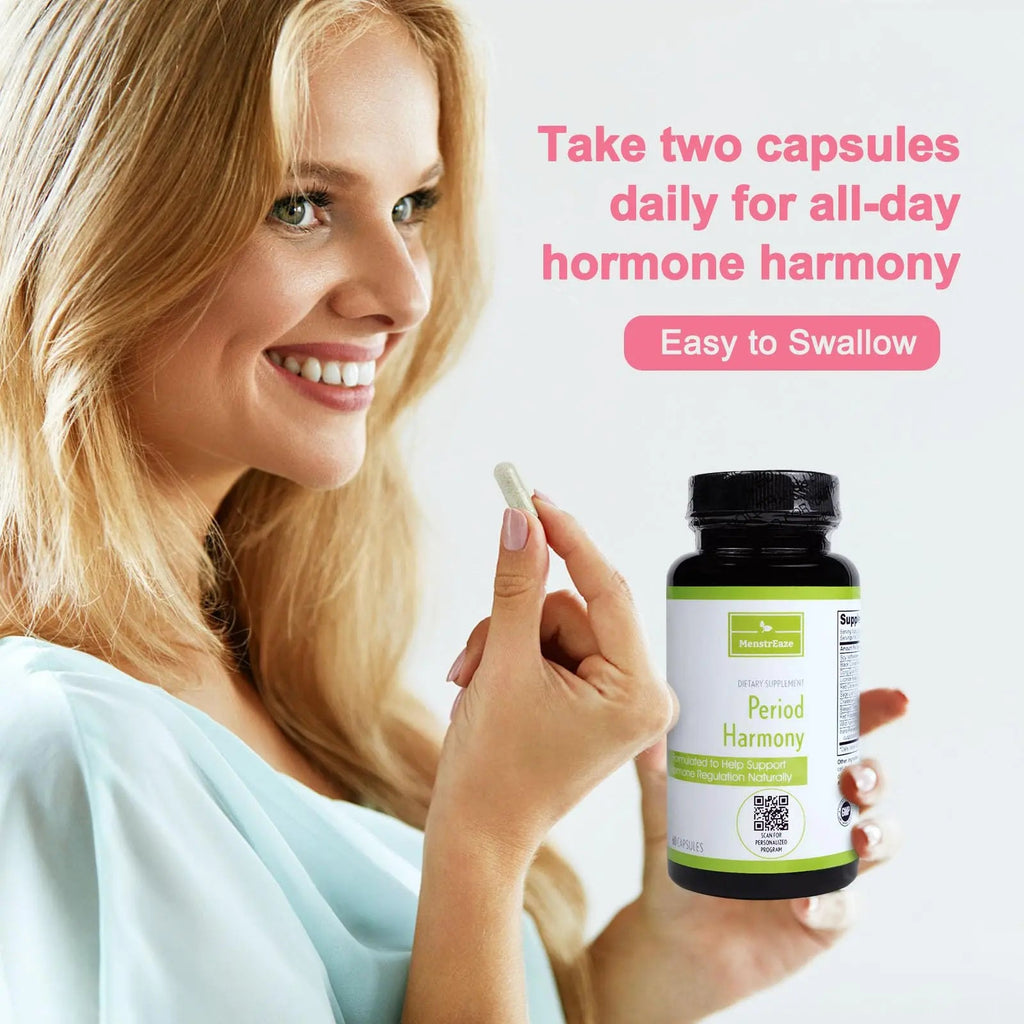 MenstrEaze PMS Relief & Hormone Balance for Women, with Black Cohosh, Vitex, Wild Yam MenstrEaze Au supplements
