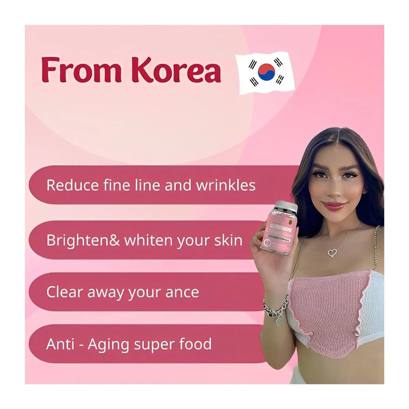 Glutathione Collagen Gummies, Glutathione Collagen Glow Gummies for Skin Care ECLAYA Au supplements