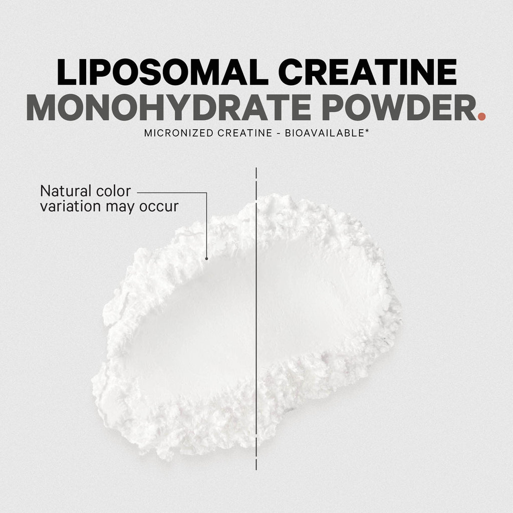 Codeage Liposomal Creatine Powder Supplement, Pure Creatine Monohydrate 5000mg, Pre Workout & Post Workouts - Unflavored Creatine, Micronized Creatine Powder - Creatinine for Sports - 30 Servings Codeage Au supplements