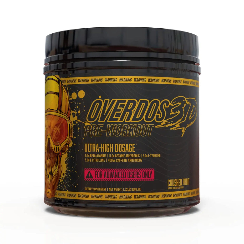 OVERDOS3D Pre-Workout Powder | Ultra-High Dosage | for Advanced Users ONLY Heath Secret Au supplements