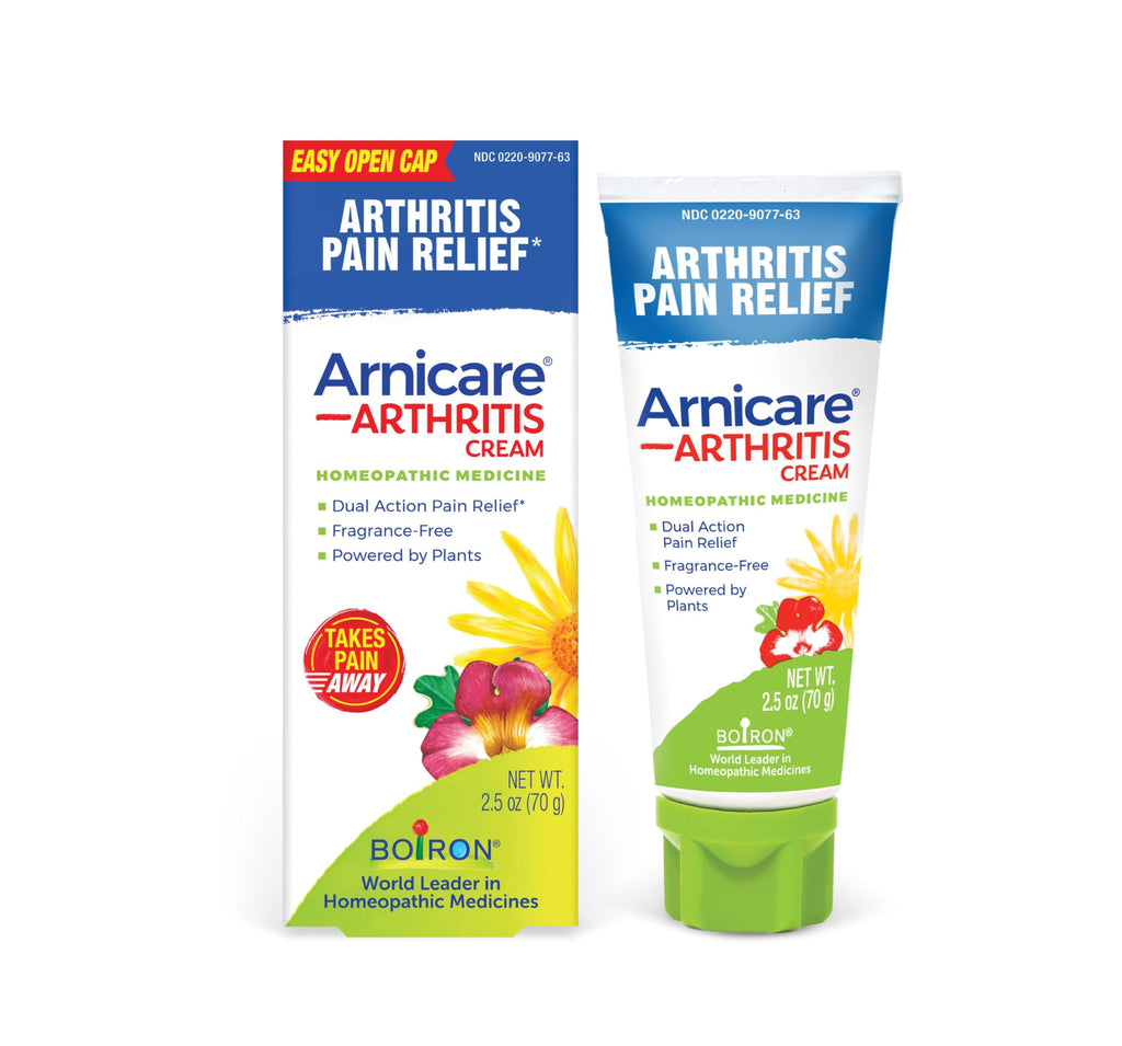 Boiron Arnicare Arthritis Cream for Pain Relief of Knees, Hands, Wrists, Elbows, Joints & Muscles – Quickly Absorbed & Fragrance-Free – 2.5 oz Boiron Au supplements
