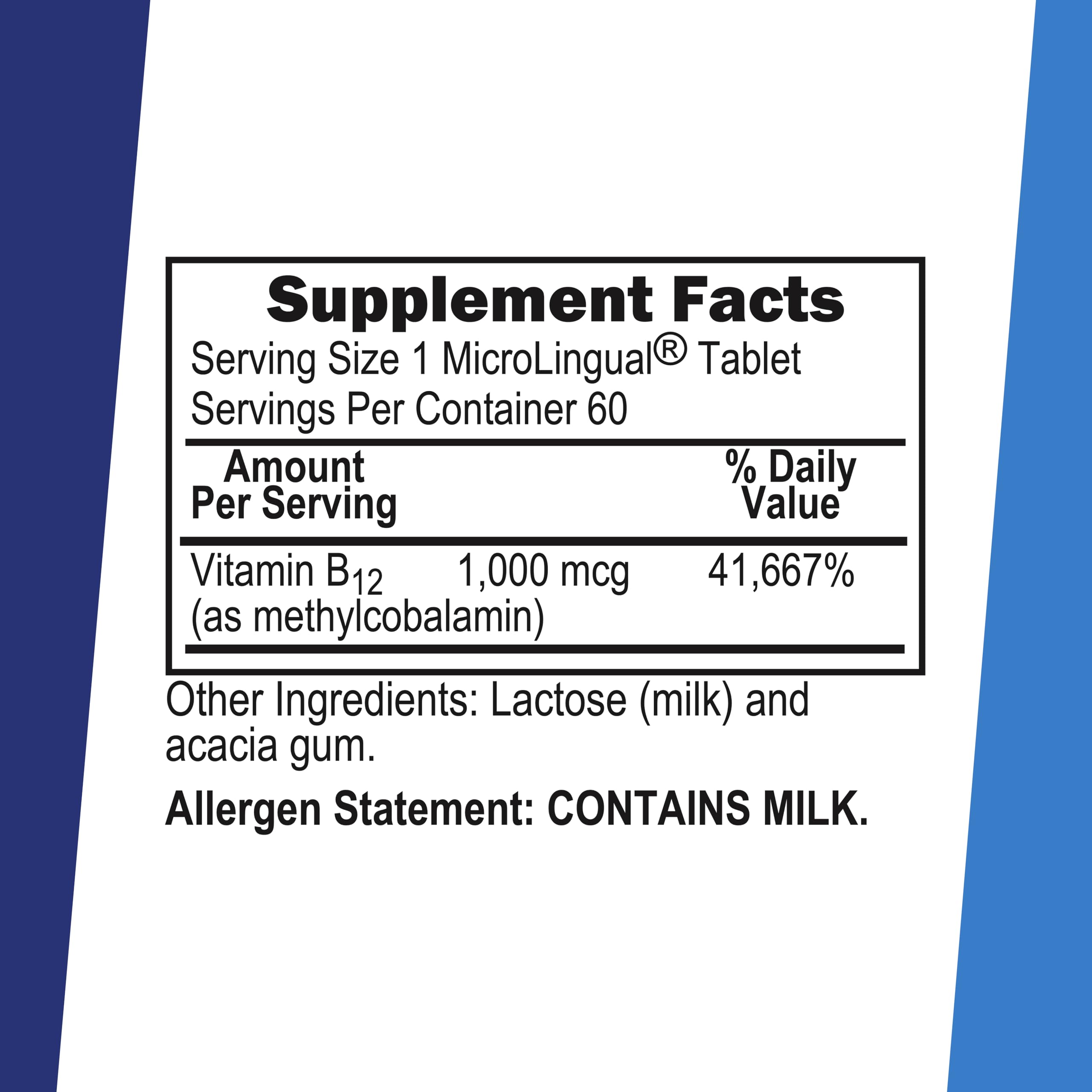 Superior Source No Shot Methylcobalamin B-12 1,000 mcg - Vitamin B-12 to Support Energy Production, Brain Health & Overall Wellness - Sublingual Tablets