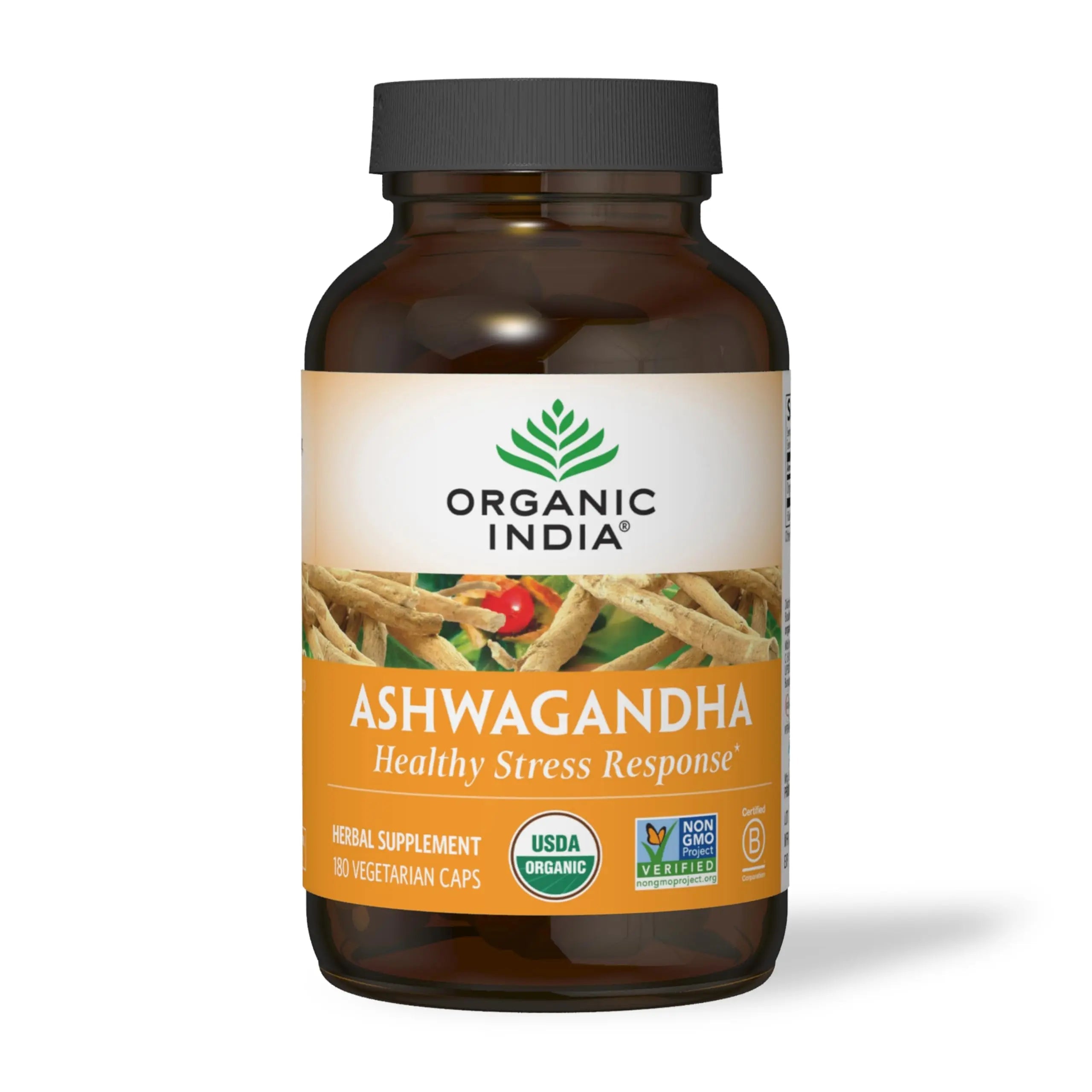Organic India Ashwagandha Herbal Supplement - Stress Response Support, Vegan, Gluten Organic India Au supplements