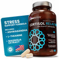OmniBiotics Cortisol Supplement for Women and Men - High Cortisol Manager with Ashwagandha, L-Theanine, Magnolia Extract, Phosphatidylserine to Support Relaxation, Calm, Detox - 60 Vegan Capsules OmniBiotics Au supplements