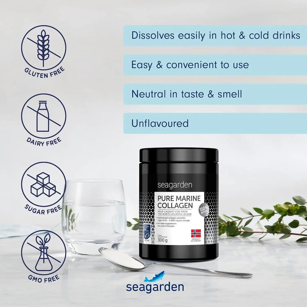 Seagarden Pure Marine Collagen Powder (Type I & III) | Wild-Caught Arctic Cod SEAGARDEN Au supplements