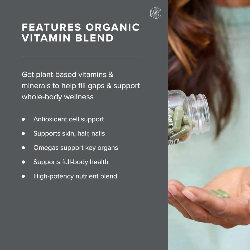 Isagenix PuraPant 21 - Advanced Plant-Based Daily Multi-Vitamin Sourced from Organic Fruits and Vegetables Isagenix Au supplements