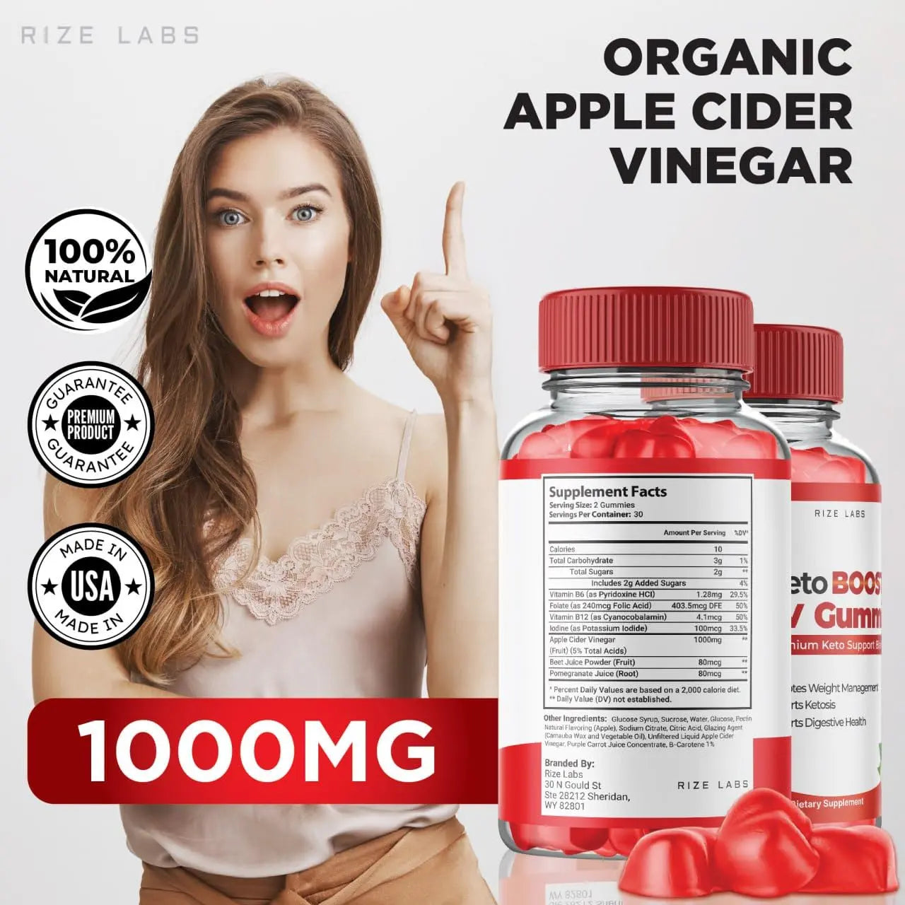 (2 Pack) Keto Boost ACV Gummies - Keto Boost ACV Gummies for Advanced Weight Loss rize labs Au supplements