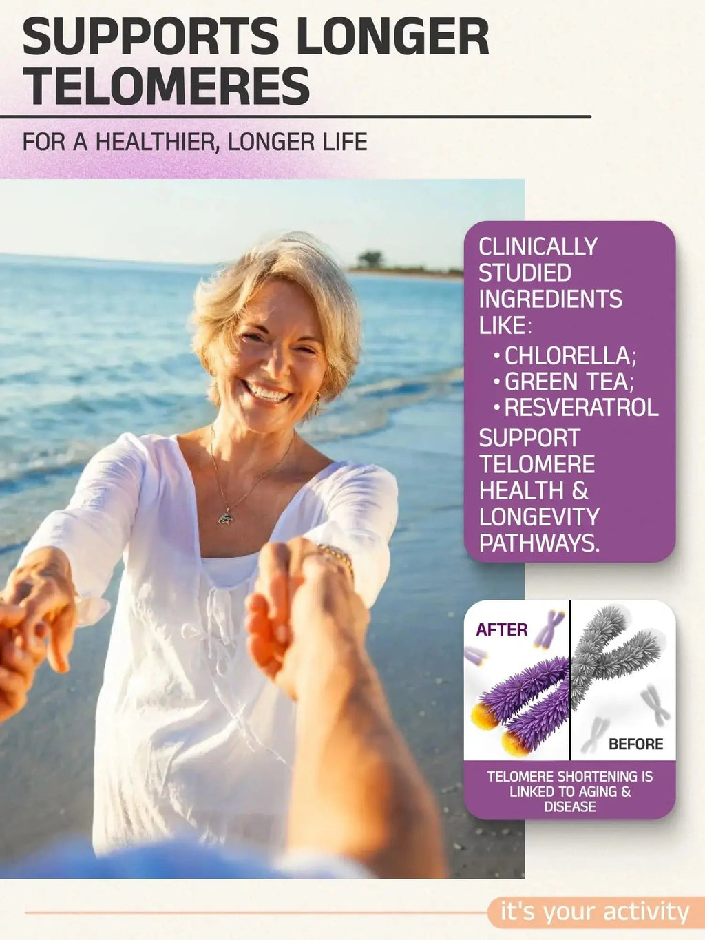 Telovite Daily Multivitamin for Men & Women – Telomere & Cellular Health Support – High Potency Vitamins A, D, E, C, B-Complex Eternity Medicine Rx Au supplements