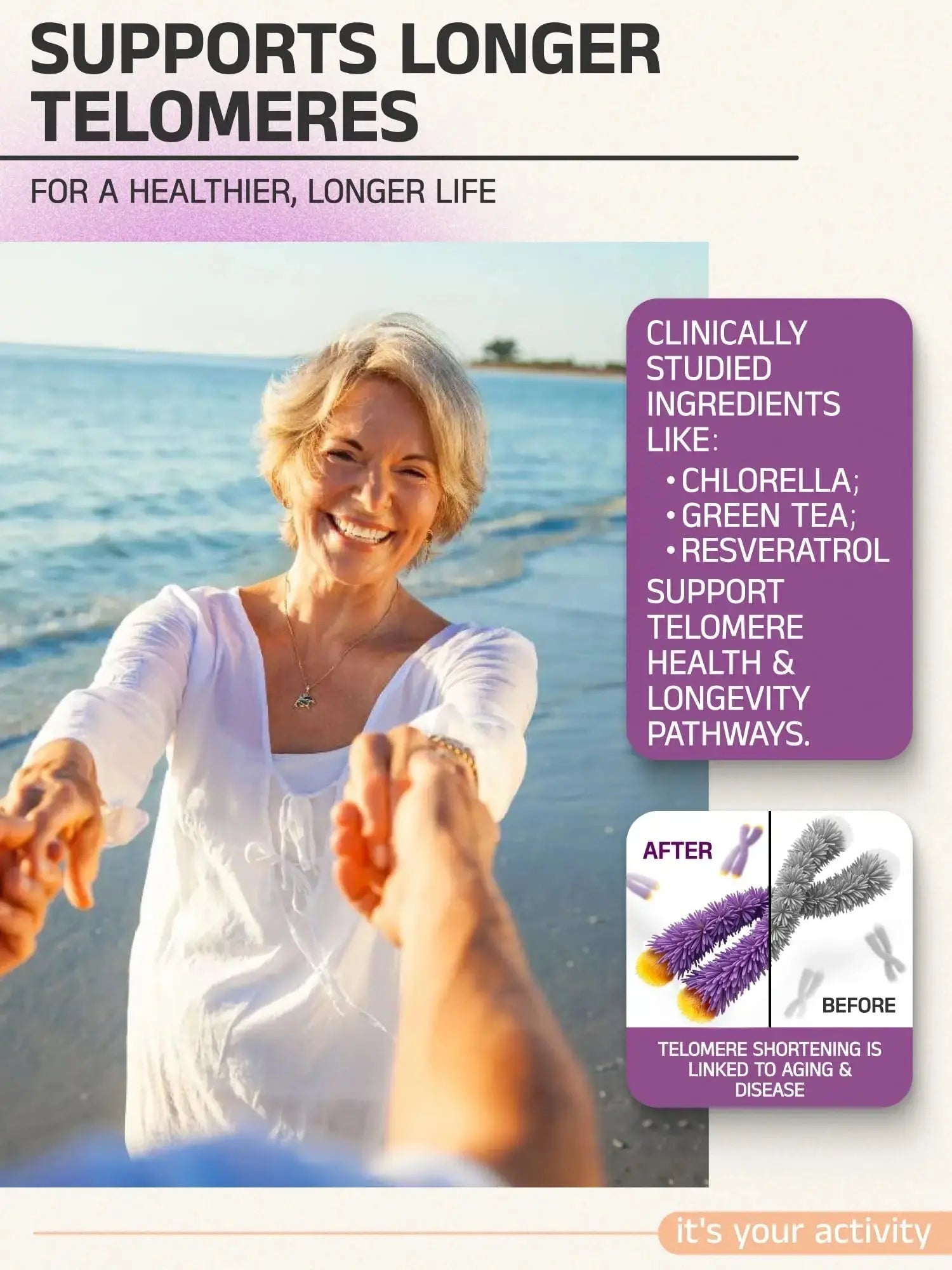 Telovite Daily Multivitamin for Men & Women – Telomere & Cellular Health Support – High Potency Vitamins A, D, E, C, B-Complex Eternity Medicine Rx Au supplements