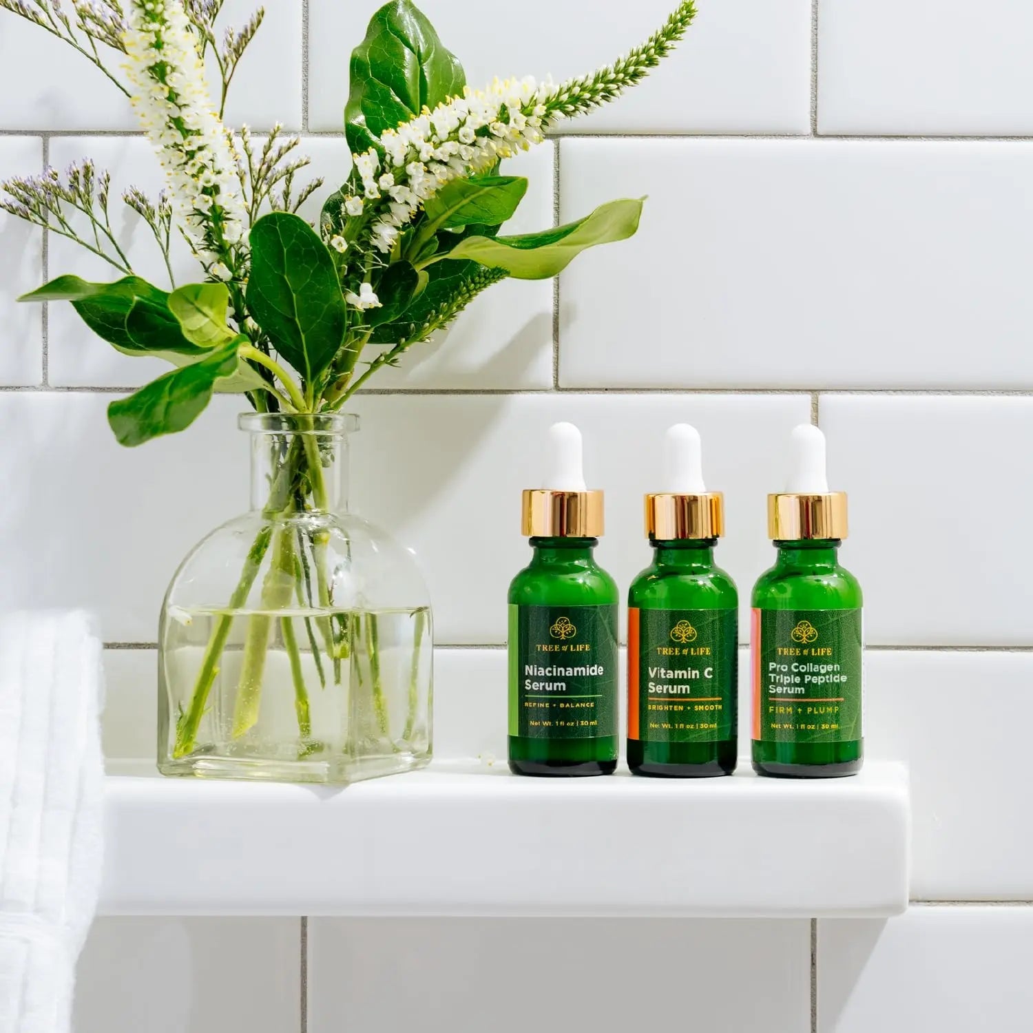 Tree of Life COMPLETE HYDRATION SERUM TRIO with Vitamin C Serum Tree of Life Beauty Au supplements