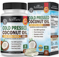 Coconut Oil Capsules 2000mg - Organic Pure Extra Virgin Unrefined Cold Pressed MCT BioSchwartz Au supplements