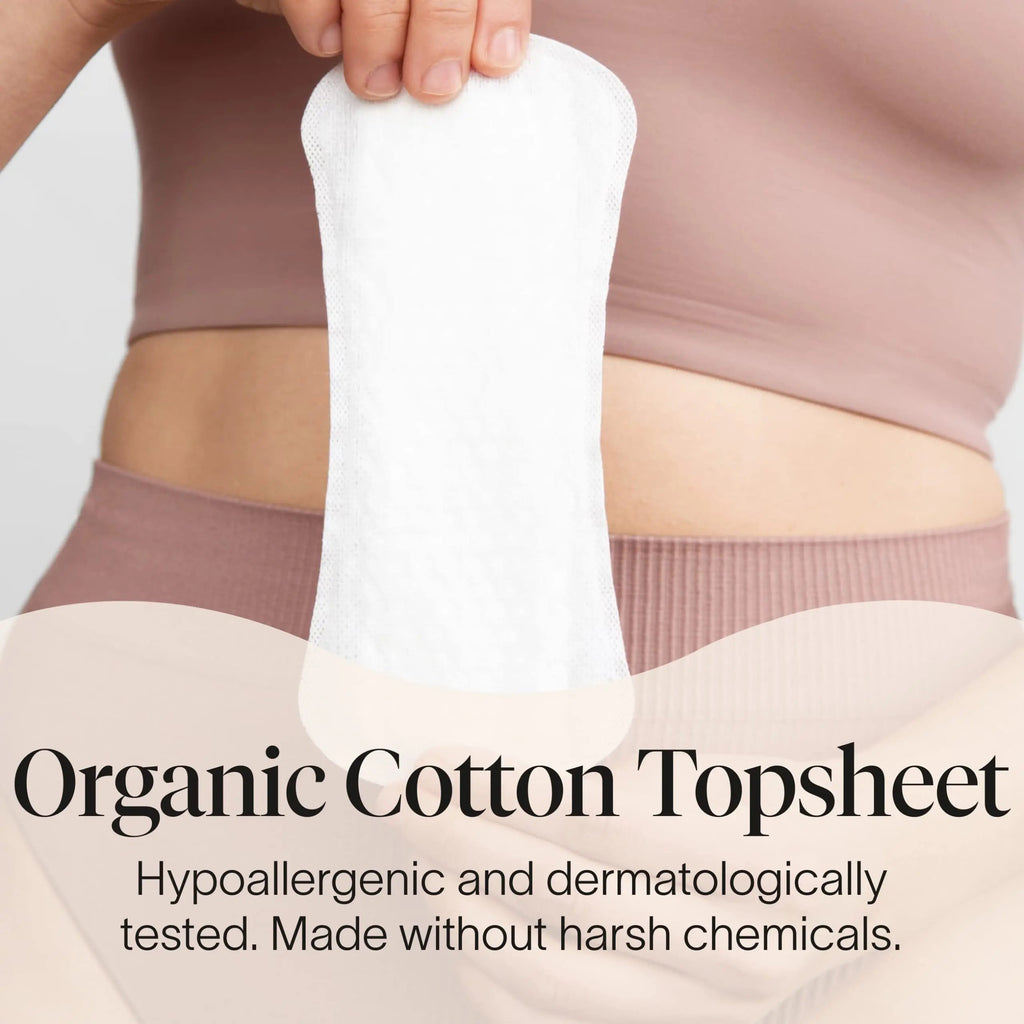 Cora Period Regular Liners | 100% Organic Cotton Topsheet | Ultra Thin, Quick Absorbency Cora Au supplements