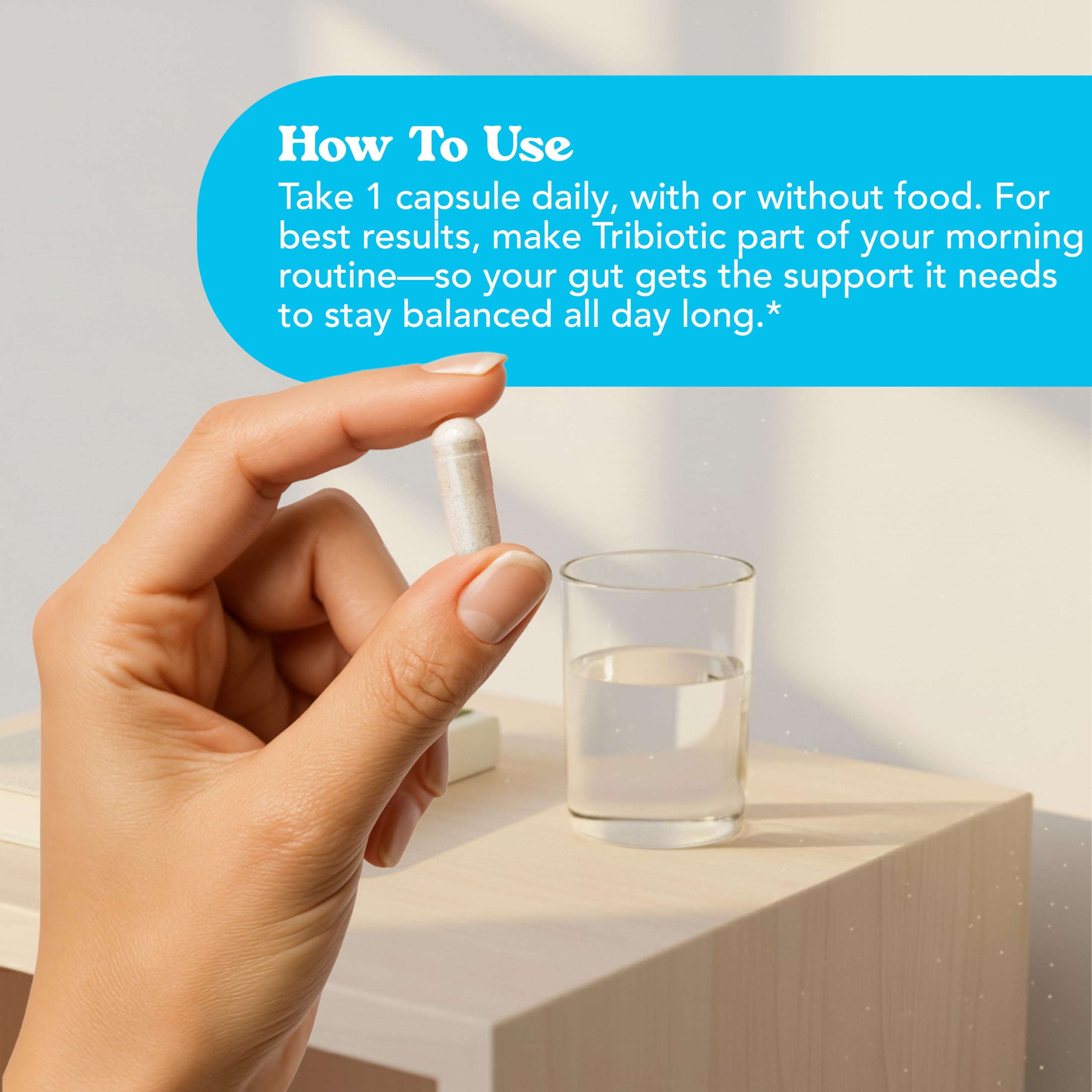 Let Loose Daily Tribiotic Pills - Probiotics, Prebiotics, and Postbiotics to Feed Your Microbiome and Support Smooth Daily Digestion, Gut Health,