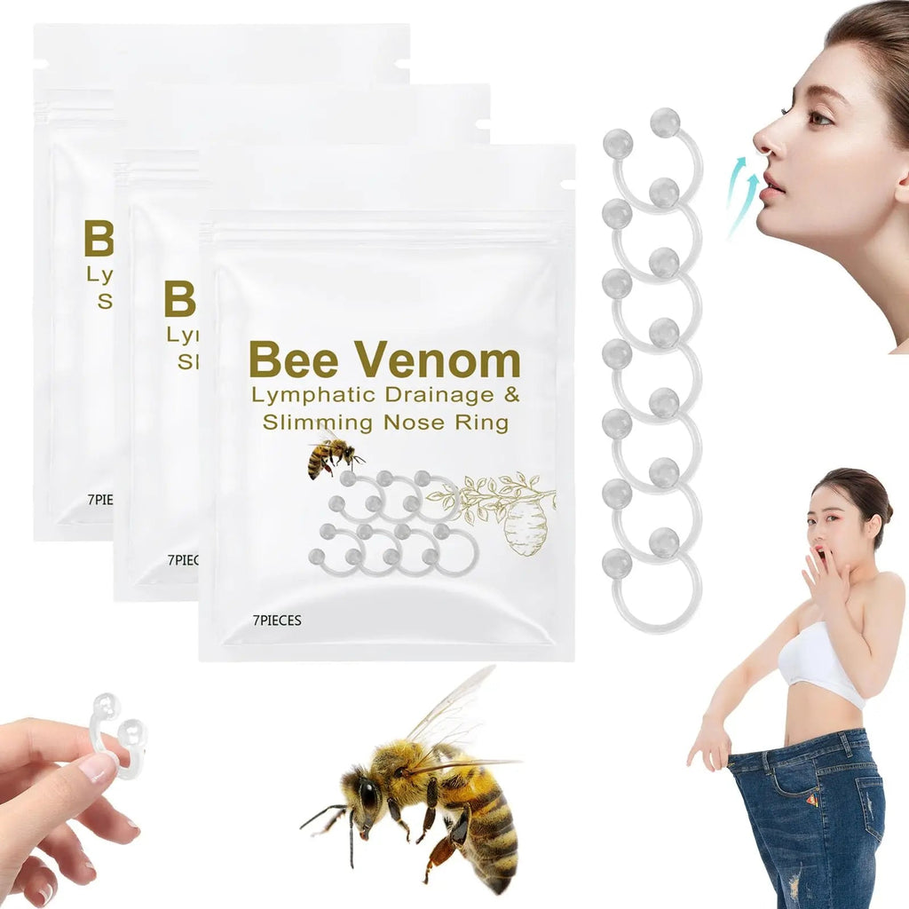Bee Venom Lymphatic Drainage Nose Ring, Bee Venom Slimming Nose Ring, Bee Venom Lymphatic Generic Au supplements