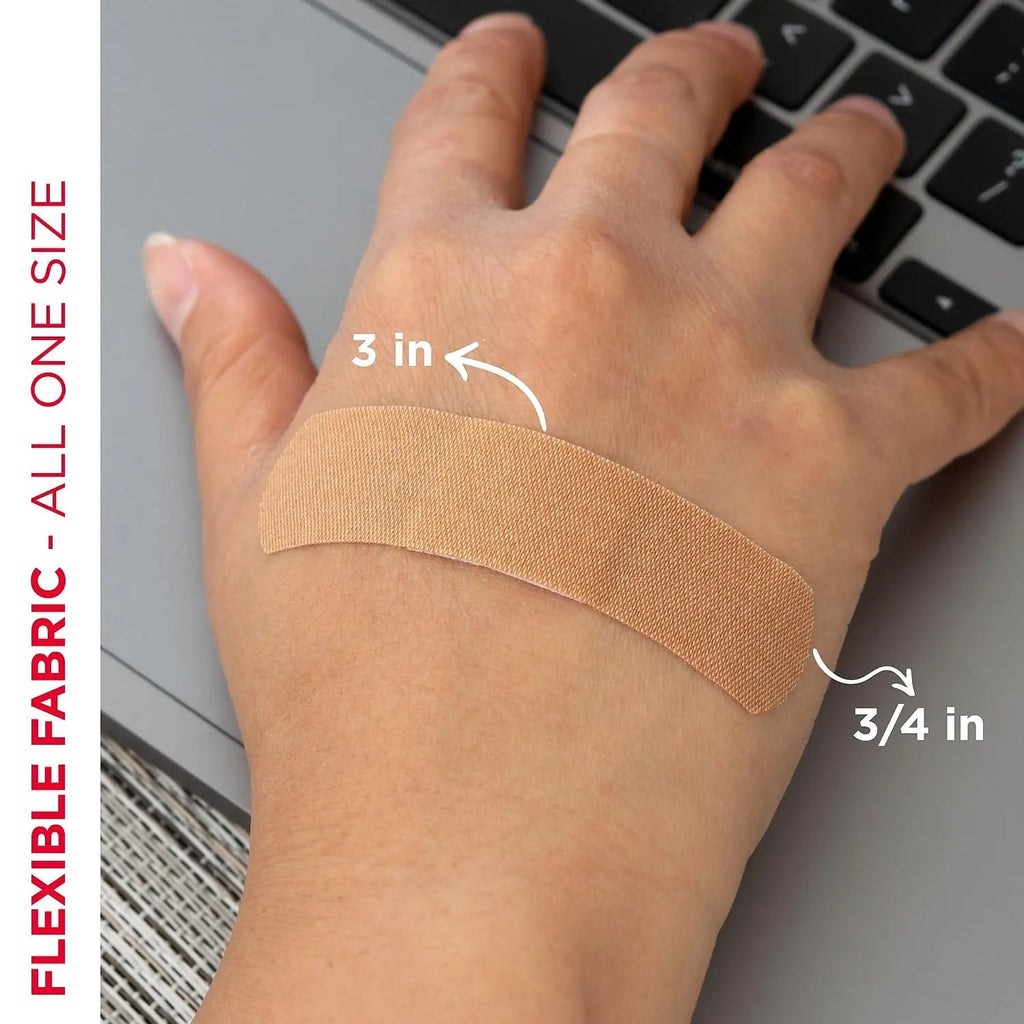Band-Aid Brand Flexible Fabric Adhesive Bandages for Wound Care and First Band-Aid Au supplements