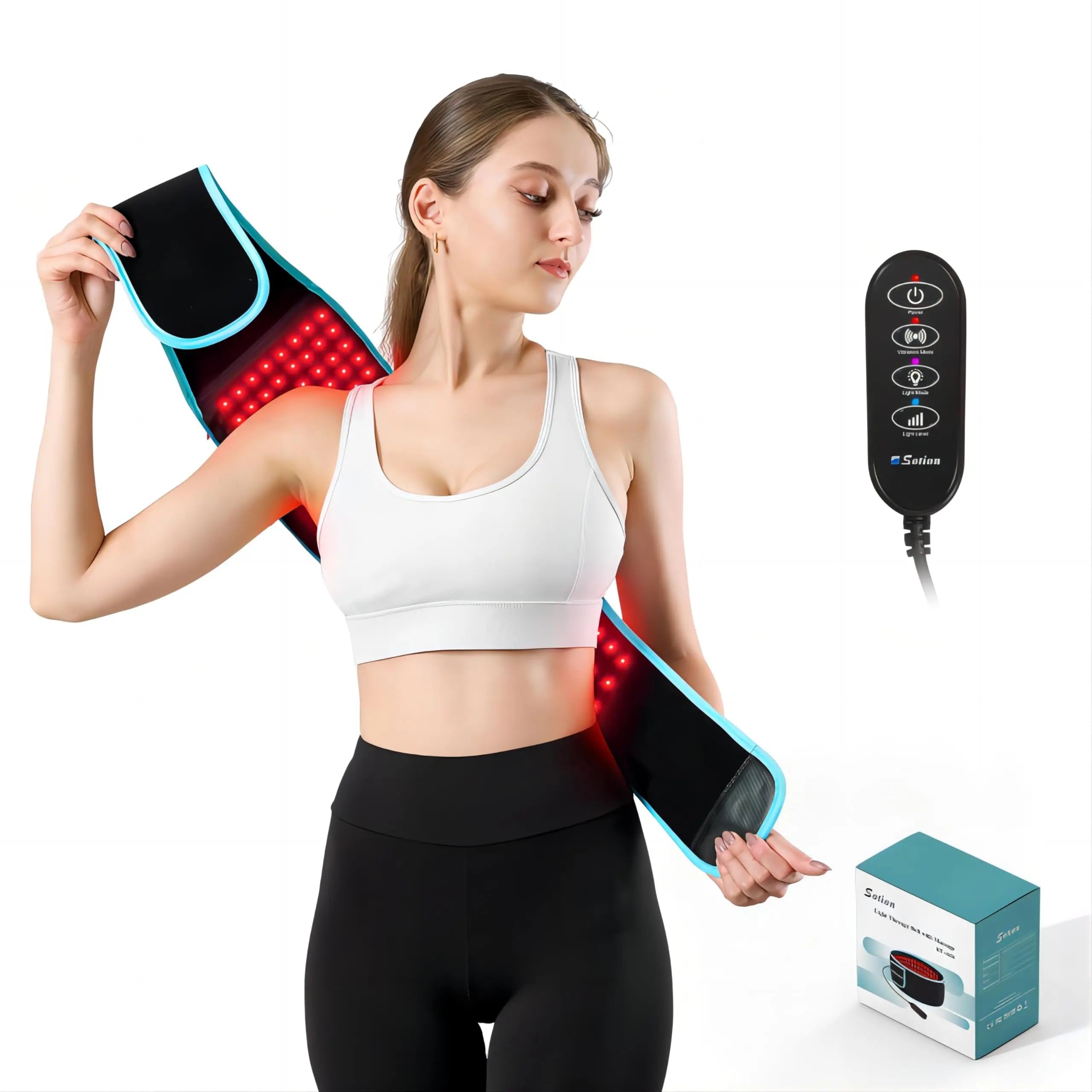 Sotion Red Light Therapy Belt with Massage-Red Light Therapy for Body&Near Infrared Light Therapy comrelax Au supplements