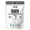 Pure NMN Powder Nicotinamide Mononucleotide Quick Dissolved NMN Supplement Powder 100% Unflavored NMN Supplement Supports NAD+ Levels Vegan Friendly Non-GMO, 180 Servings, 3.2 oz (90g) WHYZ Au supplements