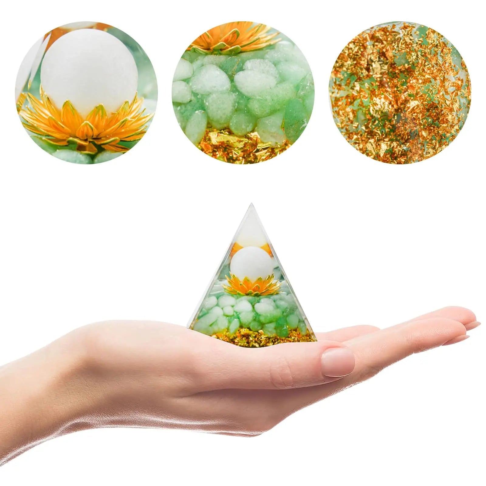 MrMrKura Orgone Pyramids Orgone Energy Pyramid Flower of Life Crystals Organite Obsidian MrMrKura Au supplements