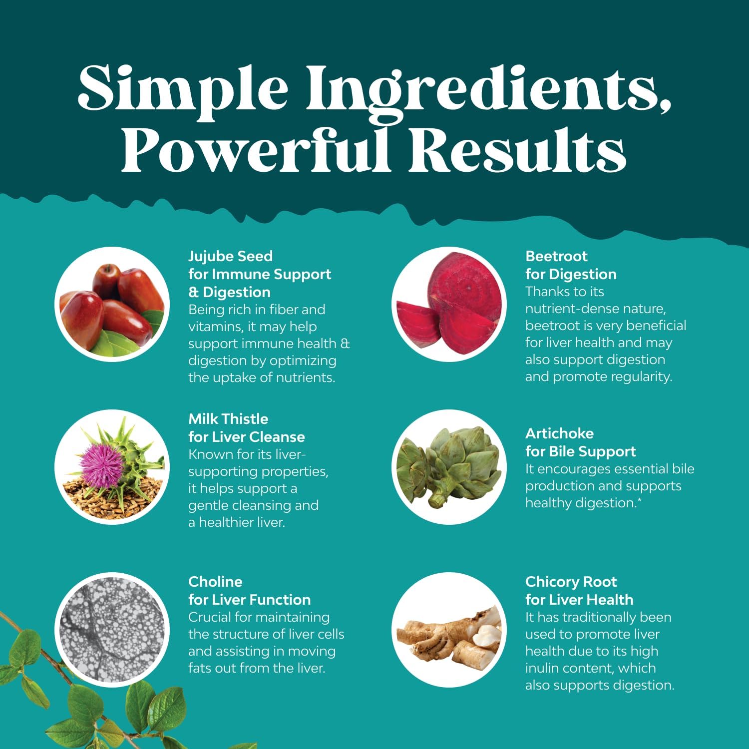 Liver Cleanse Detox & Repair - Milk Thistle Supplement for Digestion & Immune Health - Ginger Root, Choline & Dandelion Root