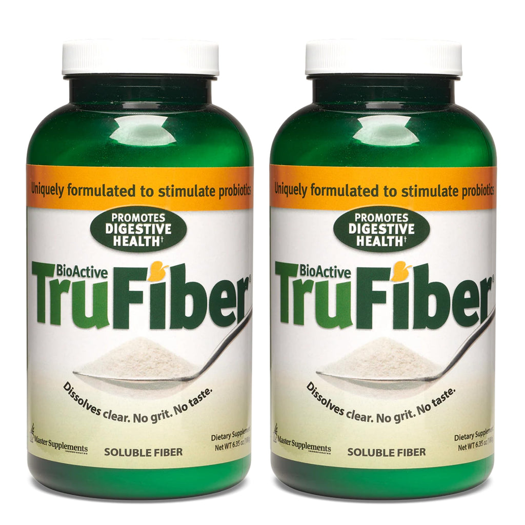 Master Supplements TruFiber - 6.35 oz, Pack of 2 - Prebiotic Fiber to Help Boost Probiotic Growth - Supports Digestive Health