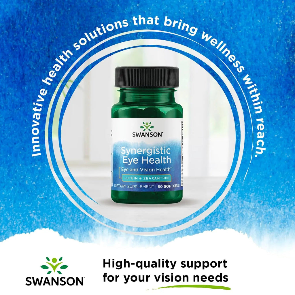 Swanson Synergistic Eye Health - Lutein and Zeaxanthin Supplement Swanson Au supplements