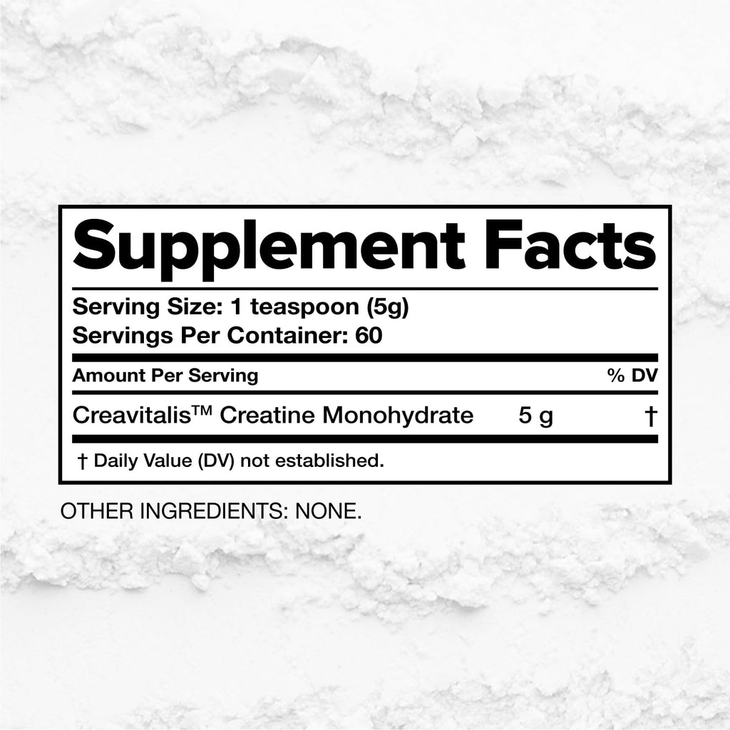 Complement Creatine Monohydrate Micronized Powder for Women and Men (5g, 60 Servings) Pre Workout, Post Workout, Muscle Recovery, Brain Health, Longevity- Vegan, Unflavored Complement Au supplements