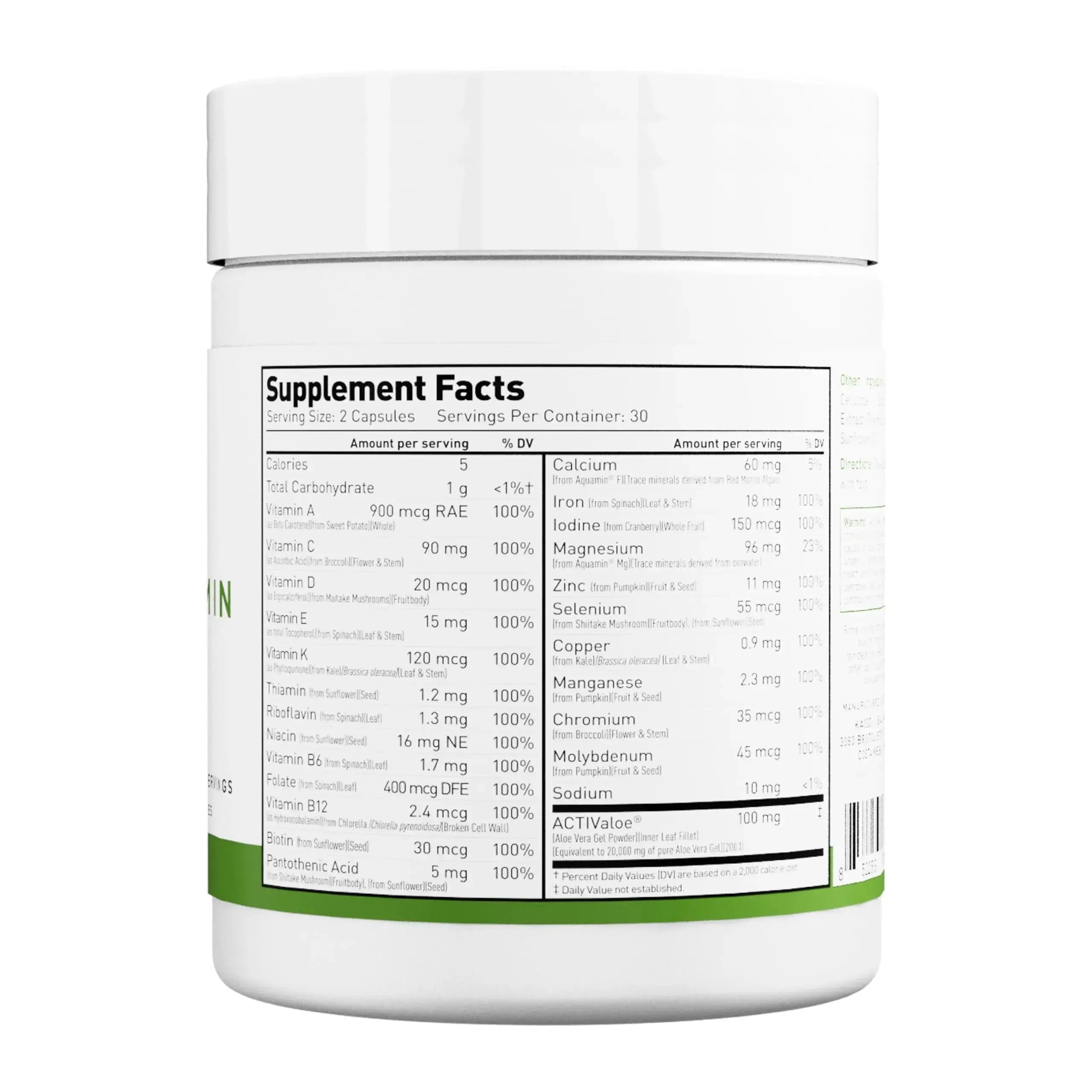 Kaged Multivitamin Capsules | Unflavored | Whole Foods Organic Fruits & Veggies | Plant Based Vegan Multivitamin Kaged Au supplements