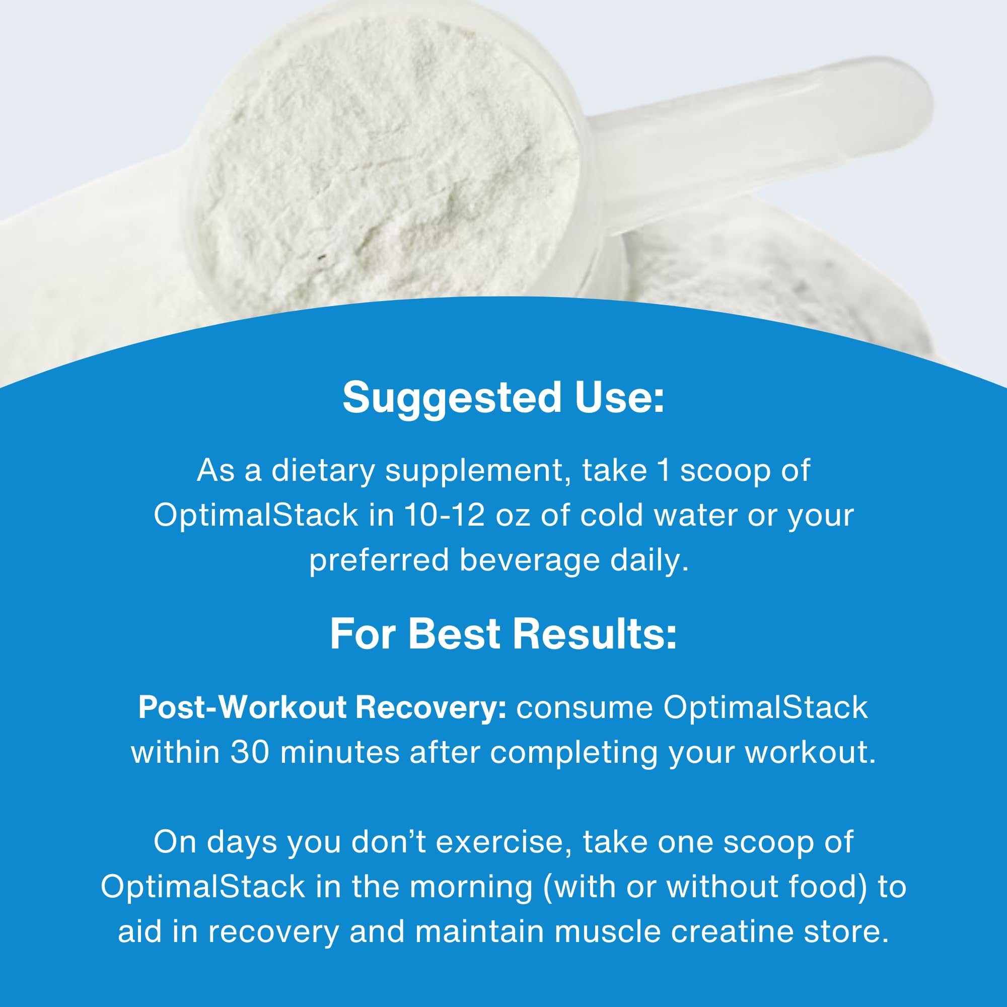 OptimalStack Creatine Monohydrate, HMB, & Vitamin D3 Stack | with Creapure Creatine, Clinical Dosage of myHMB, and Vitamin D3 | NSF for Sport Certified | Unflavored, 30 Servings OptimalAmino Au supplements