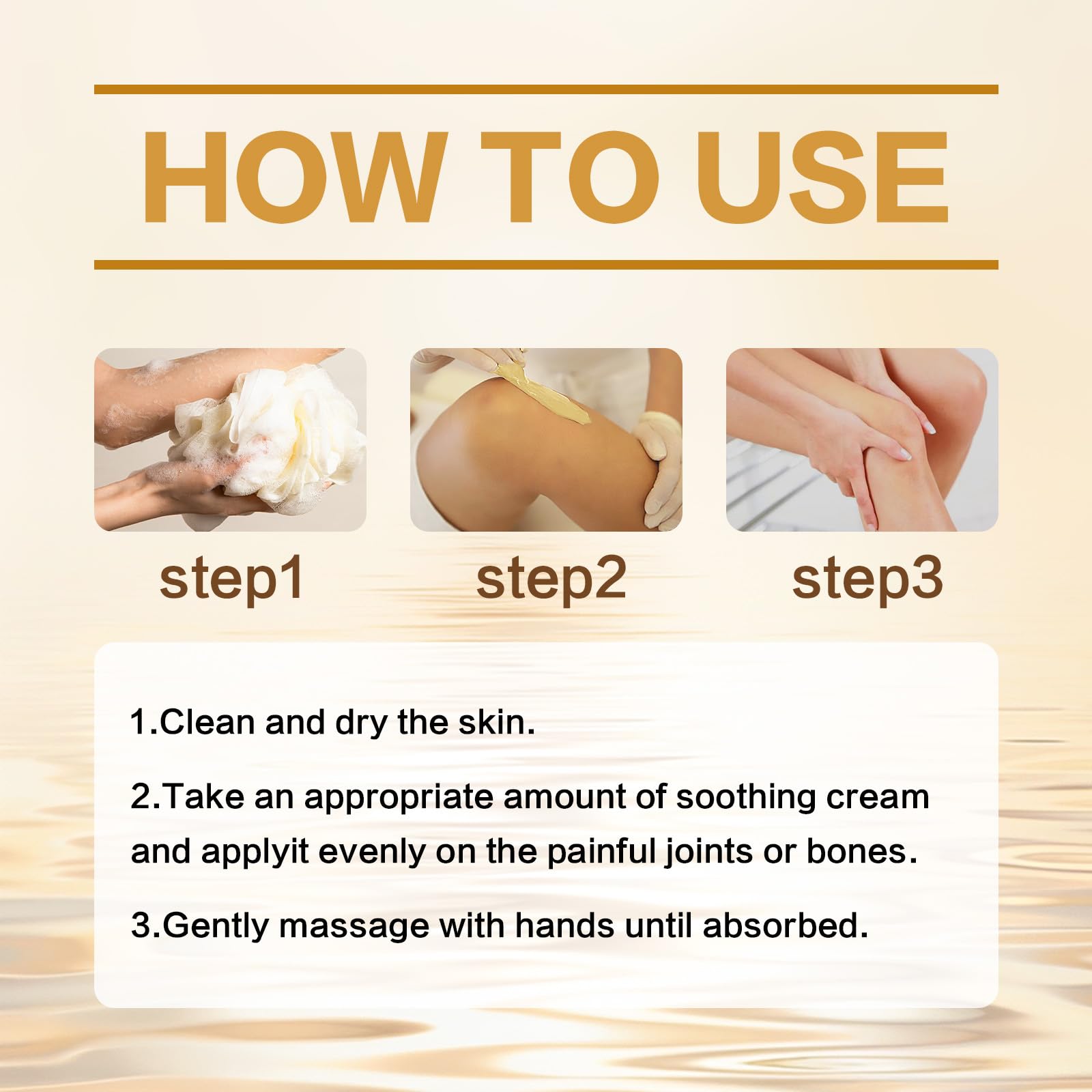 2 Pcs Botulinum Bee Venom Bone Healing Cream,Throughout Release Joint Activities Muscle Relief Massage Gel. Aus Healthcare Au supplements