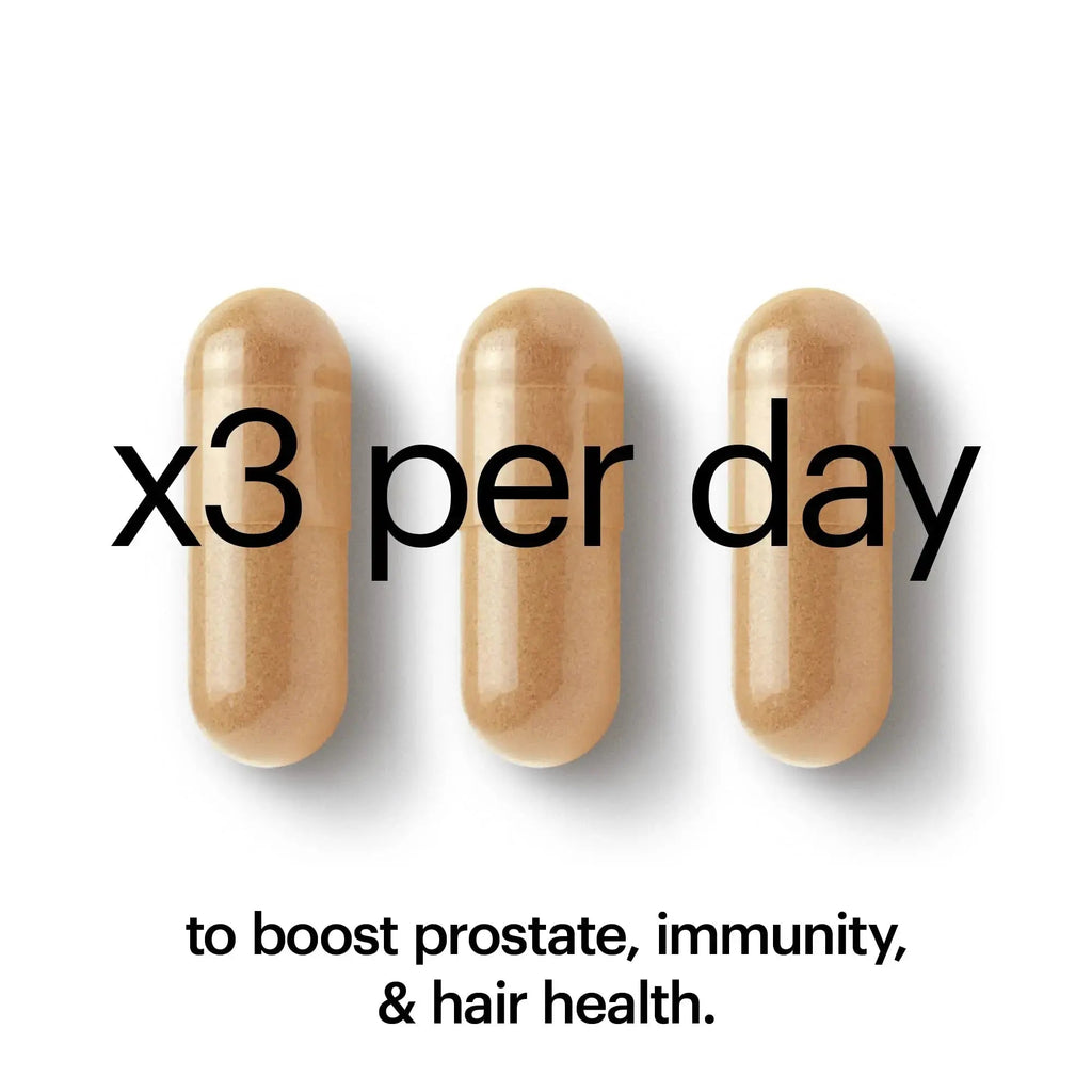 Wellthy His Daily Natural Multivitamin for Men, Premium Prostate Support Supplement, Support Hair Growth (30 Day) Wellthy Au supplements