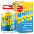NMNH (NMN Supplement Alternative) NAD Supplements for Anti Aging, Energy, Immune, Focus (Dihydronicotinamide Mononucleotide) 500mg, to Boost NAD+ Levels As We Age, Pure Organic - 60 Capsules Beyyoly Au supplements